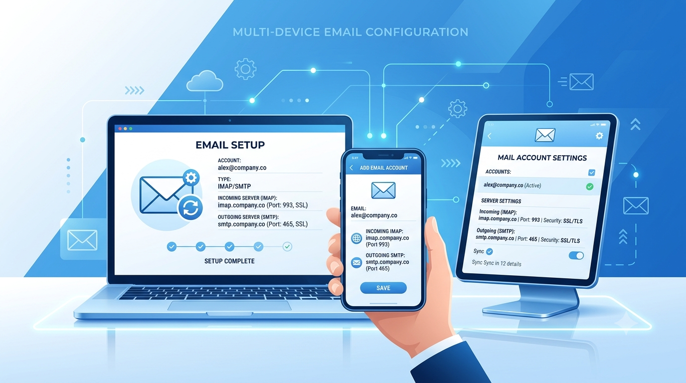 Best Email Configuration Settings for Business Hosting (2026 Guide)